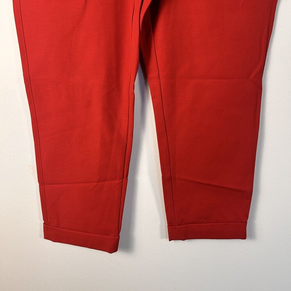 The Slim Crop Women's Crop Pants Size 10 Career Casual Stretch Pull On Trouser - Picture 5 of 12